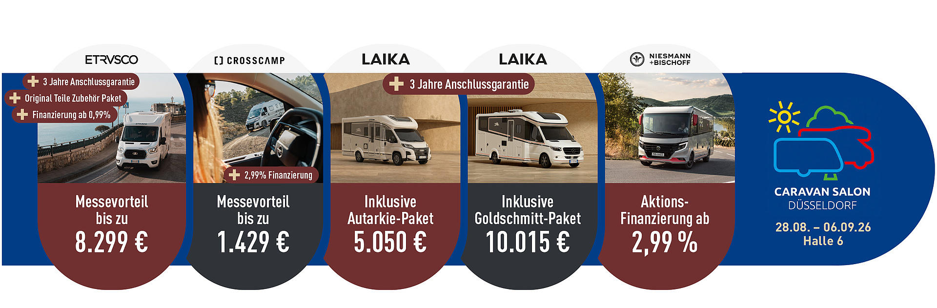 Caravan Salon Messeangebote
