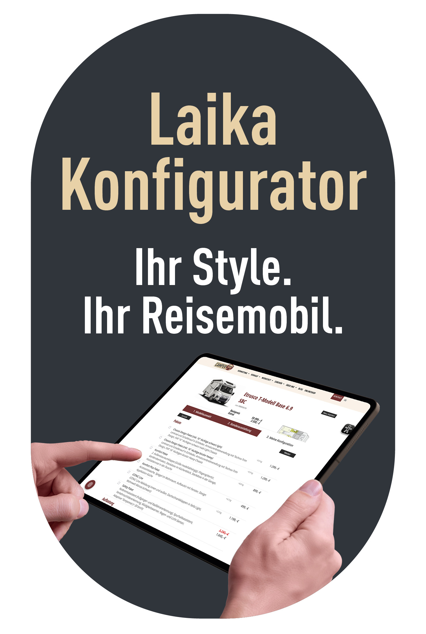 Zum Laika Konfigurator