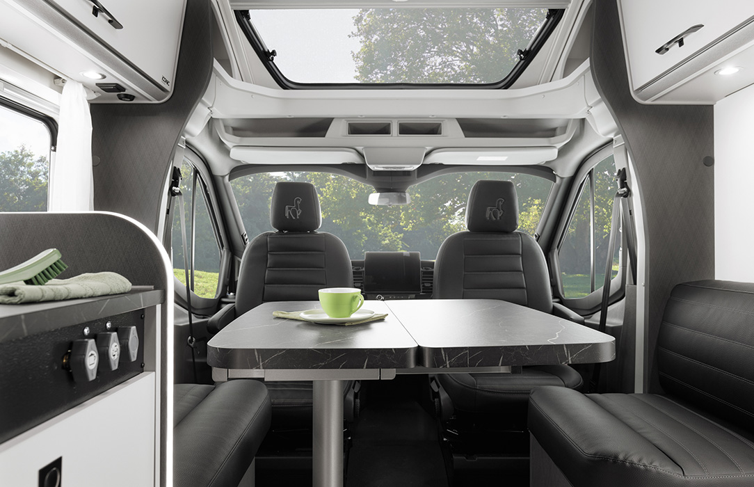 Wohnmobil Inneneinrichtung Sitzbereich